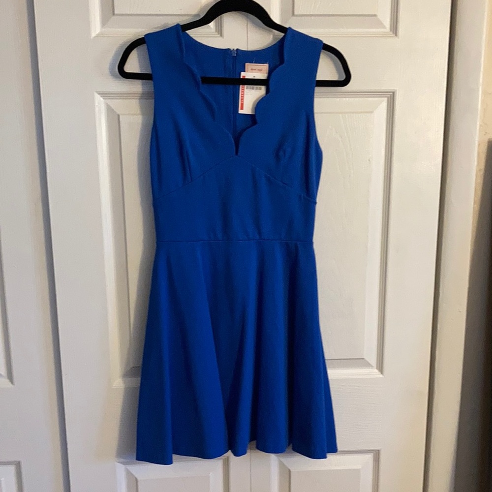 NWT! Love...Ady Blue Sleeveless Dress